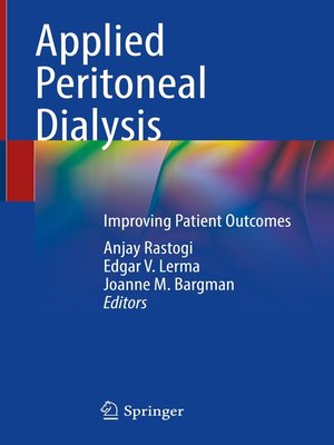 cover image of Applied Peritoneal Dialysis